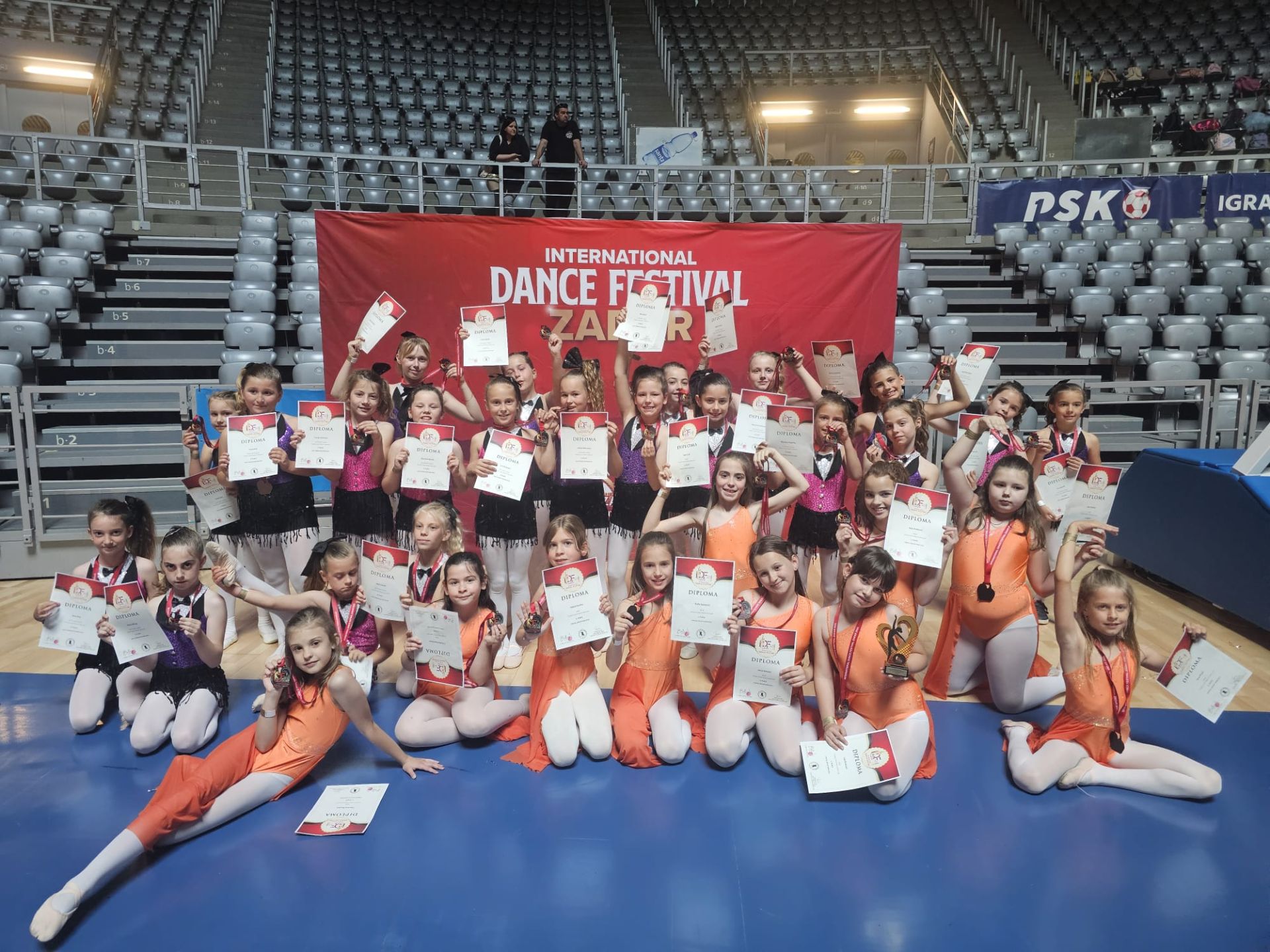 Uspjeh Plesnog studija Pirueta na međunarodnom natjecanju u Zadru